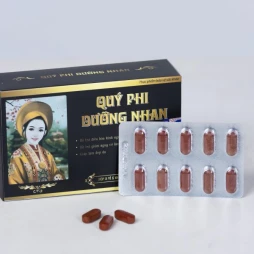 Quý Phi Dưỡng Nhan - Hỗ trợ hạn chế lão hóa da, sạm da, làm đẹp da
