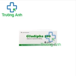 Gludipha 500 Vidipha - thuốc điều trị đái tháo đường