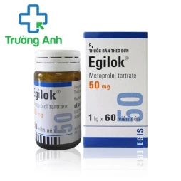 Egilok 50 - Thuốc điều trị tăng huyết áp, đau thắt ngực hiệu quả