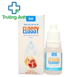 Elossy trẻ em - Thuốc nhỏ mũi điều trị bệnh ngạt mũi, sổ mũi hiệu quả
