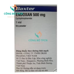 Endoxan 500mg Baxter - Thuốc điều trị u ác tính của Đức