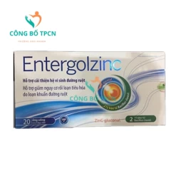 Entergolzinc - Giúp bổ sung kẽm và lợi khuẩn cho hệ tiếu hóa
