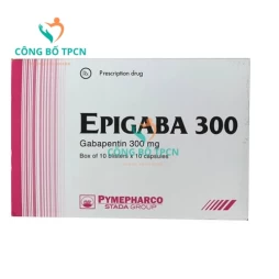 Epigaba 300 Pymepharco - Thuốc điều trị động kinh hiệu quả