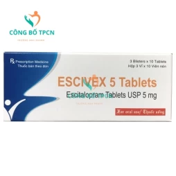 Escivex 5 - Thuốc điều trị rối loạn lo âu, trầm cảm của Ấn Độ