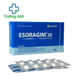 Esoragim 20 Agimexpharm - Thuốc điều trị loét dạ dày tràng
