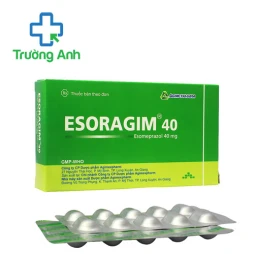 Esoragim 40 Agimexpharm - Thuốc điều trị loét dạ dày tá tràng hiệu quả