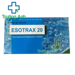 Esotrax 20mg - Thuốc điều trị viêm loét dạ dày, tá tràng hiệu quả