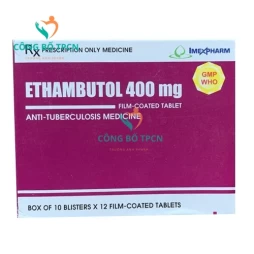 Ethambutol 400 mg (DP Imexpharm)