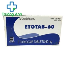 Etotab 60mg - Thuốc điều trị viêm xương khớp hiệu quả của Ấn Độ