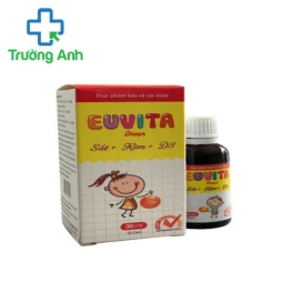 Euvita Drops - Giúp bổ sung sắt, kẽm và một số vitamin cho cơ thể