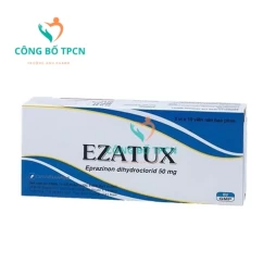 Ezatux - Thuốc long đờm, trị viêm phế quản cấp và mạn tính của  Davipharm