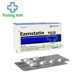 Ezenstatin 10/20 Agimexpharm - Thuốc điều trị tăng cholesterol máu