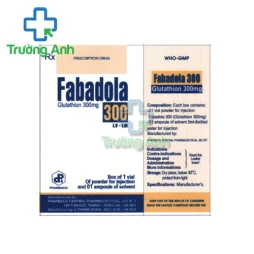 Fabadola 300 - Thuốc điều trị giảm độc tính trên hệ thần kinh