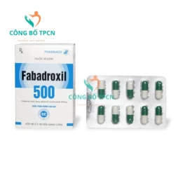 Fabadroxil 500 Pharbaco - Thuốc điều trị nhiễm khuẩn hiệu quả