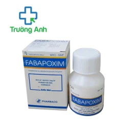 Fabapoxim 50mg/5ml Pharbaco (lọ bột) - Thuốc điều trị nhiễm khuẩn hiệu quả
