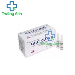 Calci clorid 500mg/5ml Vinphaco - Thuốc hỗ trợ bổ sung chất khoáng