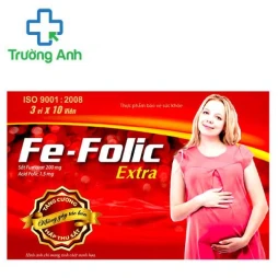 Fe-folic extra - Dùng cho phụ nữ rong kinh, phụ nữ mang thai