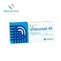 Febustad 40 - Thuốc điều trị tăng axit uric máu ở người bị gout