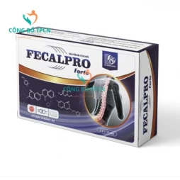 Fecalpro Forte - Giúp bổ sung canxi và khoáng chất cho cơ thể