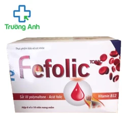 Fefolic tonic (viên) - Bổ xung sắt cho người thiếu máu