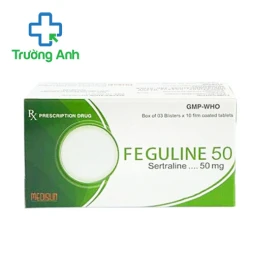Feguline 50mg Medisun - Thuốc điều trị bệnh trầm cảm hiệu quả