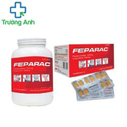 Feparac USP (vỉ) - Giúp giảm đau, hỗ trợ điều trị bệnh viêm xương khớp