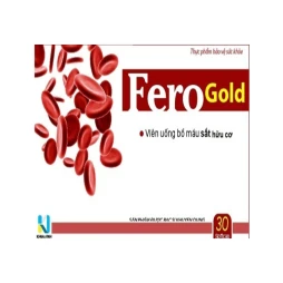 Ferogold - Thực phẩm chức năng bổ máu sắt hữu cơ