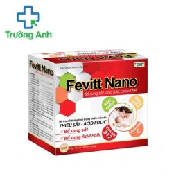Fevitt Nano - Hỗ trợ quá trình tạo máu, giúp bổ sung thiếu máu