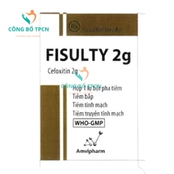 Fisulty 2g Amvipharm - Thuốc điều trị nhiễm khuẩn ổ bụng