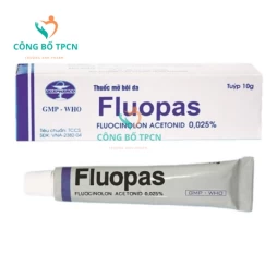 Fluopas 0.025% Quapharco - Thuốc điều trị eczema dị ứng