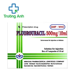 Fluorouracil 500mg/10ml MD Pharco - Thuốc điều trị ung thư vú
