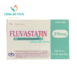 Fluvastatin 20mg MD Pharco - Thuốc phòng tai biến tim mạch hiệu quả