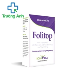 Folitop - Giúp bổ sung sắt, axit folic, lốt và vitamin cho cơ thể