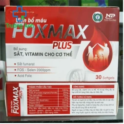 Viên bổ máu  FOXMAX PLUS - Bổ sung sắt, vitamin cho cơ thể