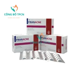 Franacne 20mg Dopharma - Thuốc điều trị mụn trứng cá hiệu quả