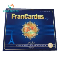 FranCardus HT - Giúp thanh nhiệt giải độc gan, mát gan