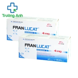 Franlucat 4mg - Thuốc điều trị bệnh hen suyễn hiệu quả