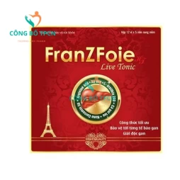 FranZFoie HT - Giúp giải độc gan, tăng cường chức năng gan