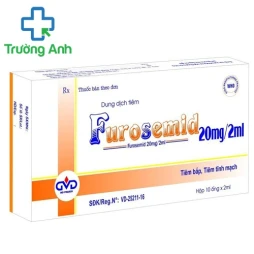 Furosemid 20mg/2ml MD Pharco - Thuốc điều trị phù gan thận
