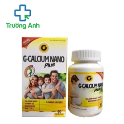 G-Calcium Nano Plus – Bổ sung canxi hiệu quả cho cơ thể 