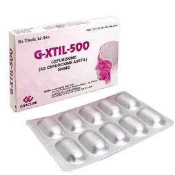 G-Xtil-500 India - Thuốc điều trị nhiễm khuẩn hiệu quả