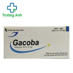 Gacoba 2,5mg Medisun - Thuốc điều trị phì đại tuyến tiền liệt