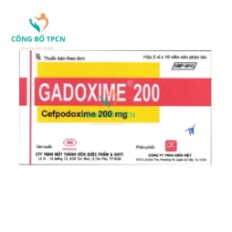Gadoxime 200 Mebiphar - Thuốc điều trị nhiễm khuẩn