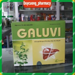 Galuvi - Hỗ trợ tăng cường chức năng giải độc cho gan