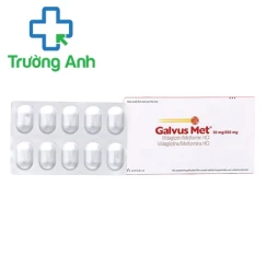 Galvus Met 50/850mg - Thuốc hỗ trợ điều trị bệnh tiểu đường hiệu quả