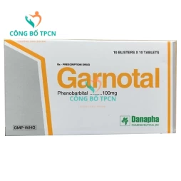 Garnotal 100mg - Thuốc điều trị bệnh động kinh hiệu quả của Danapha