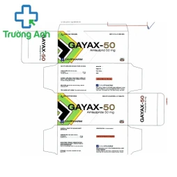 Gayax-50 - Thuốc điều trị bệnh tâm thần phân liệt cấp tính và mãn tính