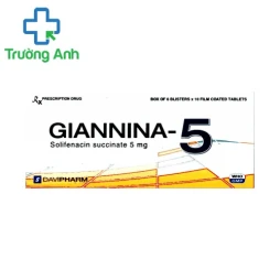 Giannina-5 Davipharm - Điều trị triệu chứng tiểu không tự chủ