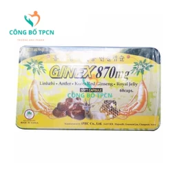 Ginex - Nâng cao sức khỏe, hỗ trợ miễn dịch