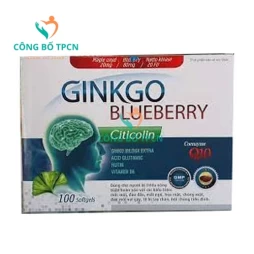 Ginkgo Blueberry - Giúp  tăng cường lưu thông máu não